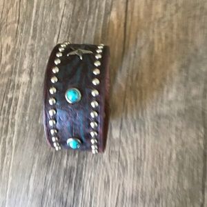 Genuine Leather cuff bracelet